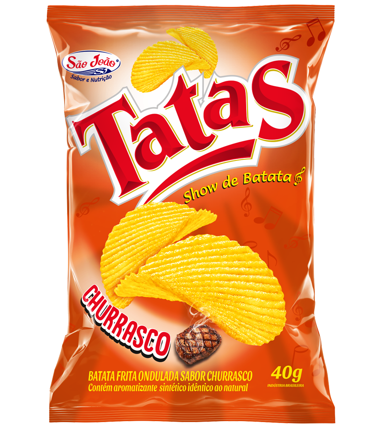 batata chips churrasco